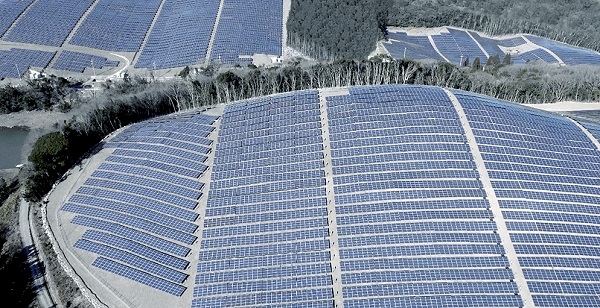한화에너지가 괌 단단지역 태양광 프로젝트를 수주했다. [사진은 한화에너지 키츠키발전소 =한화에너지]