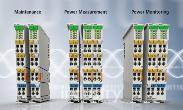 에너지 관리를 위해 최적의 확장성을 갖춘 EtherCAT 터미널을 통해 전력 모니터링 및 공정 제어는 물론 주 모니터링과 유지보수 영역에서의 광범위한 작업도 해결할 수 있다. [사진=벡호프]