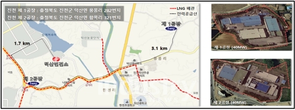 충북 진천에 80MW급 친환경 연료전지 발전소가 건립된다. [사진=충청북도]