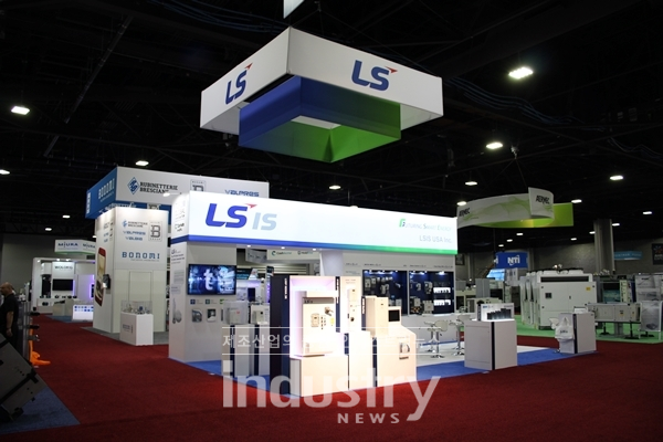 AHR Expo 2019에 참가한 LS산전 부스 전경 [사진=LS산전]