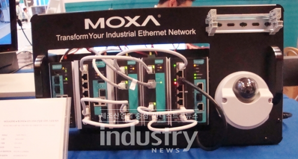 MOXA Ethernet Network [사진=인더스트리뉴스]