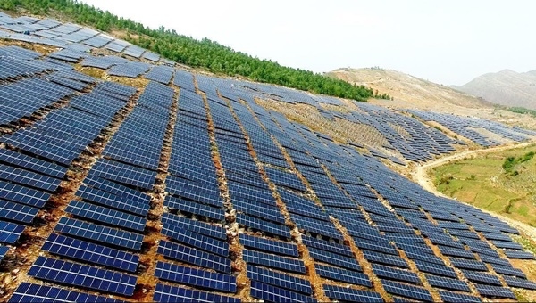 Almaden이 중국에 설치한 태양광 시설. [사진=Almaden]