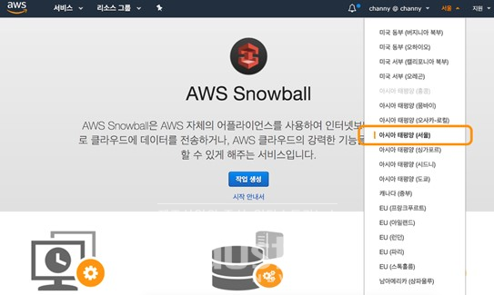 AWS의 서비스 모습 [사진=AWS]