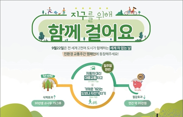 경상남도가 친환경 교통주간을 운영한다. [사진=경상남도]