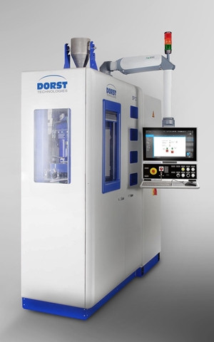 DORST는 전 세계 주요 제조사들이 많이 찾는 과립 및 분말 형성을 위한 유압 및 전기 프레스를 제작한다. [사진=DORST, B&R]