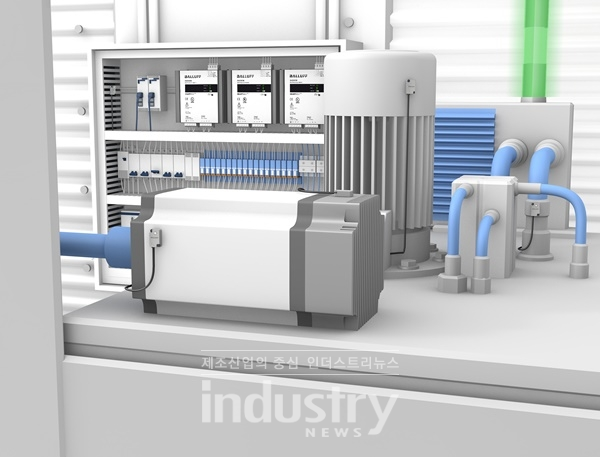 발루프의 상태 모니터링 진동센서 BCM의 모습. IO-Link를 지원한다. [사진=발루프]