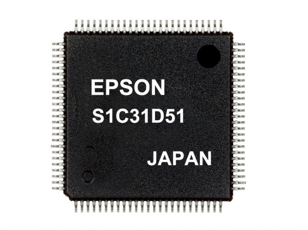 Epson MCU ‘S1C31D51’ [사진=한국엡손]