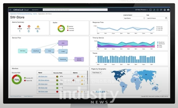 오라클 클라우드 모니터링 [사진=오라클]