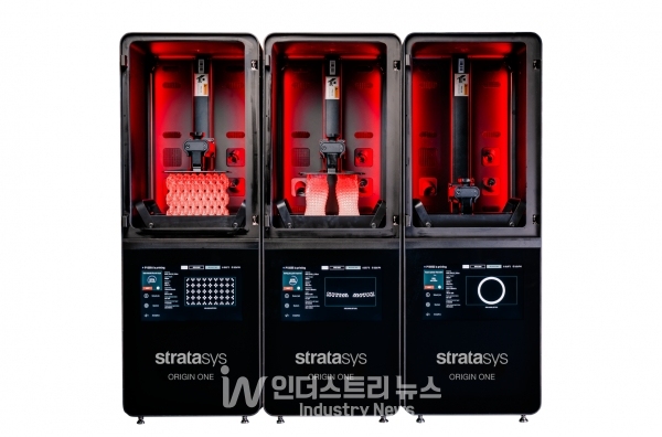 Stratasys ‘Origin One’은 평방피트당 생산성이 우수한 제품으로 알려졌다. [사진=프로토텍]