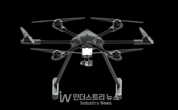 AI-5G 융합 사업 및 서비스용 드론 [사진=WAVE3D]