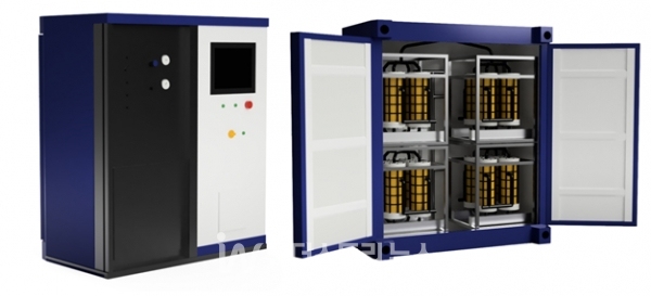 전기화학적 수소 압축 어플리케이션 3D 이미지 [사진=기계연]