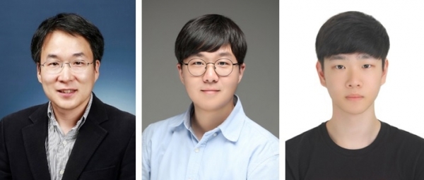 (왼쪽부터) 전기 및 전자공학부 한동수 교수, 임휘준 박사, 예준철 박사과정. [사진=KAIST]