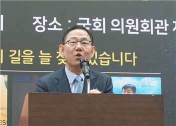 주호영 국회부의장(국민의힘)이 포럼에서 발언하고 있다./사진=폴리뉴스 이준수 PD