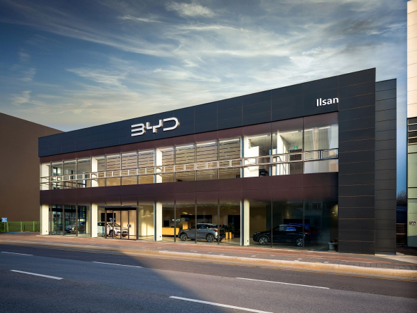 DT네트웍스 BYD Auto 일산 전시장 전경./사진=도이치오토모빌