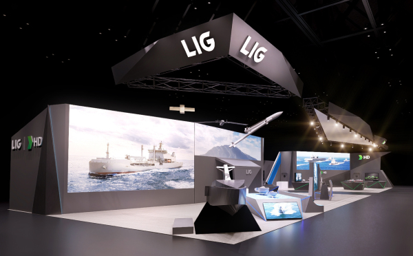 MADEX 2025 LIG넥스원 부스 조감도./사진=LIG넥스원
