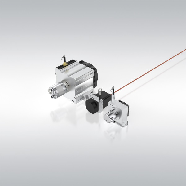 터크가 40m 길이 측정 가능한 드로우 와이어 엔코더 시리즈를 출시했다. [사진=터크]