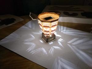 자연의 빛을 담은 태양광조명 빗살무늬토기 탄생