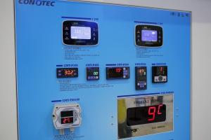 [포토] 코노텍, 온습도 측정값 동시에 디스플레이 가능한 CNT-TM100