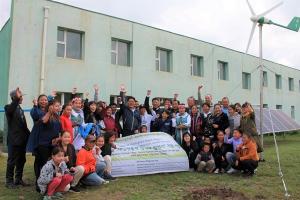 에너지나눔과평화, 몽골 전기 부족 학교에 ‘에너지 기부’