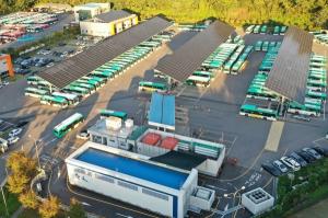 수원시, 동부버스공영차고지에 전기버스와 태양광 활용한 ‘에너지복합시설’ 구축