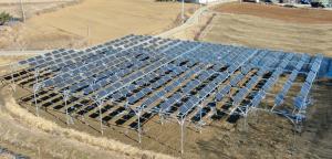 한국동서발전, 700kW급 영농형 태양광 성공적 실증…내년 MW급 착공 계획