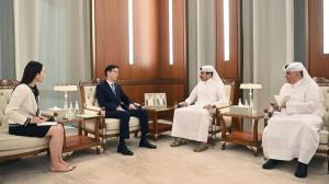 ‘한-카타르 비즈니스 포럼’ 개최… 태양광 발전 등 10건 MOU 체결