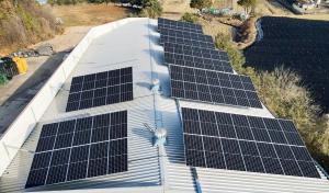 해줌, ‘해밀’ 공장 지붕에 245kW 규모 태양광발전소 설치… 기업 성장 지원
