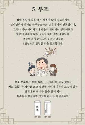 성균관유도회 “부의금 5만원이면 충분” 권고