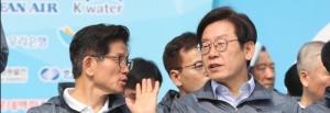 3자 가상대결…이재명 46.5％ 한덕수 34.3％ 이준석 5.9％[리얼미터]