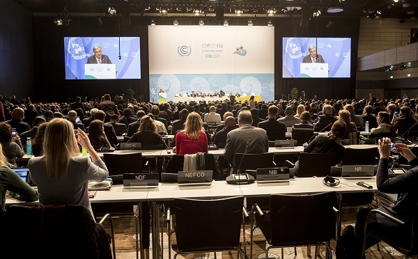 파리협정의 이행에 필요한 세부 지침 마련을 위한 유엔기후변화협약 부속기구회의가 4월 30일 독일 본에서 개최될 예정이다.사진은 지난해 11월 개최된 기후변화당사국총회 전경 [사진=환경부]