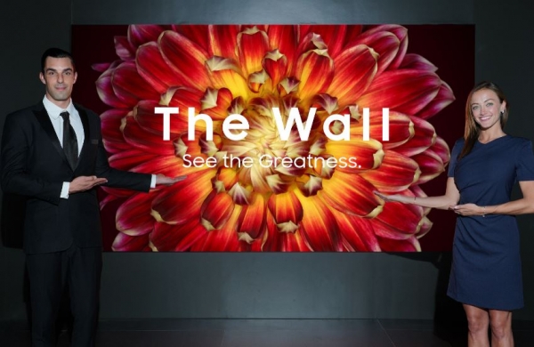삼성전자가 ‘인포콤 2018(InfoComm 2018)’에 참가해 ‘더 월(The Wall)’의 상업용 디스플레이 버전인 ‘더 월 프로페셔널(The Wall Professional)’을 공식 출시했다. [사진=삼성전자]