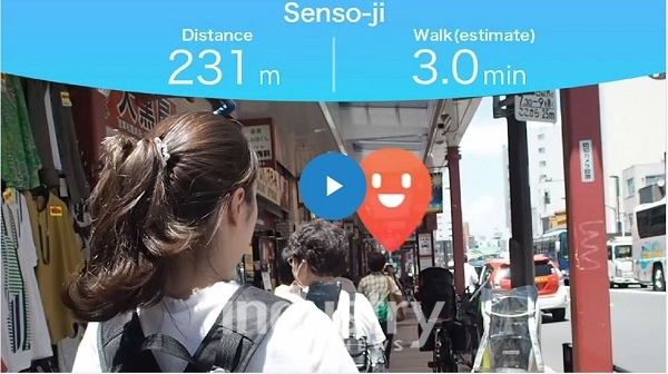 텔레콤 스퀘어가 사용자들을 목적지까지 안내하는 증강현실 내비게이션 앱을 출시했다. [사진=텔레콤 스퀘어]