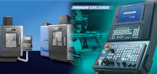 두산공작기계가 자체기술로 개발한 CNC 컨트롤러 ‘D300’는 CNC 기술의 국산화에 좋은 지표가 되고 있다. [사진=두산공작기계]