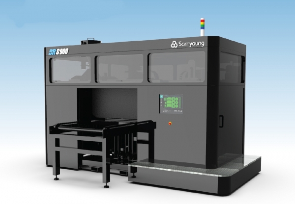 삼영기계가 올해 출시한 대형 샌드 3D 프린터 ‘BR-S900’ [사진=삼영기계]