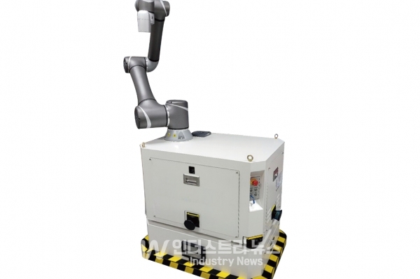 ‘공장장’은 AMR과 협동로봇을 합쳐 놓은 14kg용 물류 자동화 솔루션이다. [사진=로탈]