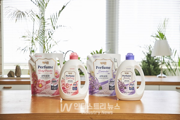 ‘해피홈 파워겔 프레쉬부스터’ 제품 이미지. [사진=유한양행]