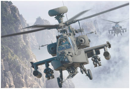 우리군이 미국으로부터 36대 추가도입하기로 한 AH-64E 공격헬기/ 사진 = 방위사업청