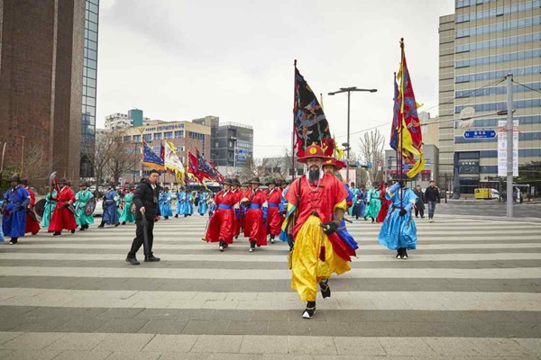 2024 수문장 순라의식. [사진=국가유산청]