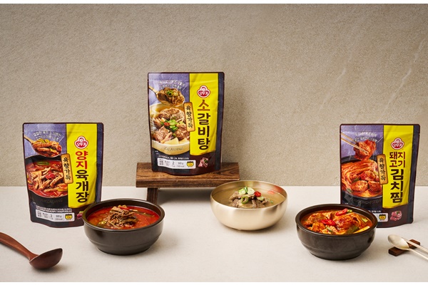 냉동 국물요리 신제품 3종 연출 이미지. [사진=오뚜기]