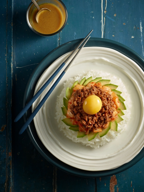 바싹 한우 카레 김치 볶음 / 사진=한우자조금관리위원회
