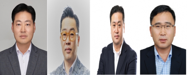 고기호 신임 부사장, 박민재 신임 부사장, 방대원 신임 부사장, 이상동 신임 부사장(왼쪽부터) / 사진 = 삼성화재