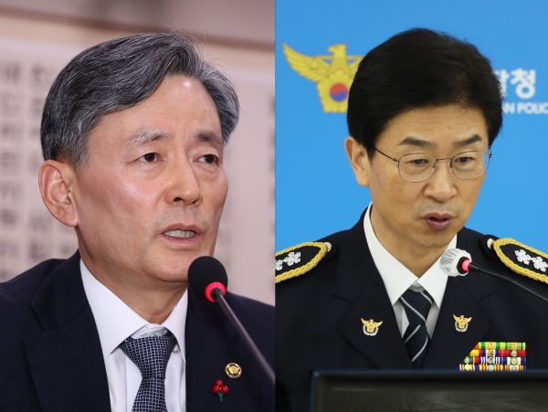 조지호 경찰청장과 김봉식 서울청장. /사진=연합뉴스