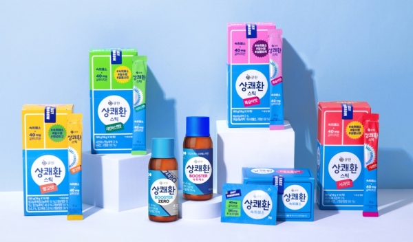 상쾌환 브랜드 제품. /사진=삼양사