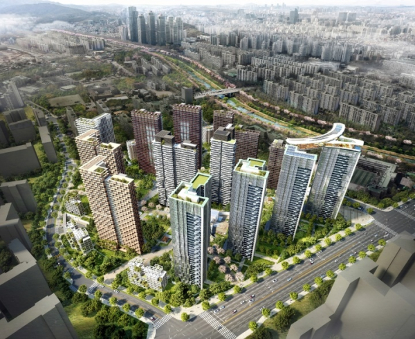 개포주공6·7단지아파트 재건축 조감도. /사진=서울시