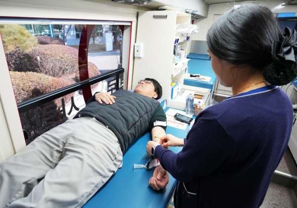 [사진자료2] 한국타이어 금산공장에서 진행된 2025 따뜻한 생명나눔 헌혈 캠페인
