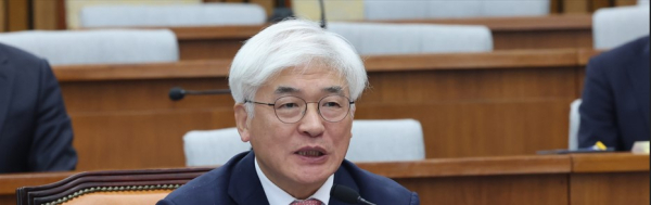 마은혁 헌법재판관 후보자가 지난해12월 23일 오전 서울 여의도 국회에서 열린 인사청문회에서 위원 질의에 답변하고 있다. /사진=연합뉴스