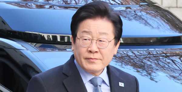 더불어민주당 이재명 대표가 3월 26일 서울 서초구 서울고등법원에서 열린 공직선거법 위반 혐의 항소심 선고공판에 출석하고 있다. /사진=연합뉴스