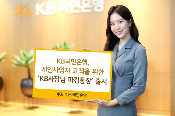 KB국민은행 'KB사장님 파킹통장' 홍보 이미지/ 사진 = KB국민은행