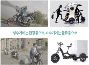 마이브, 초소형 전기차 ‘배터리팩’... 전기자전거와 호환 사용